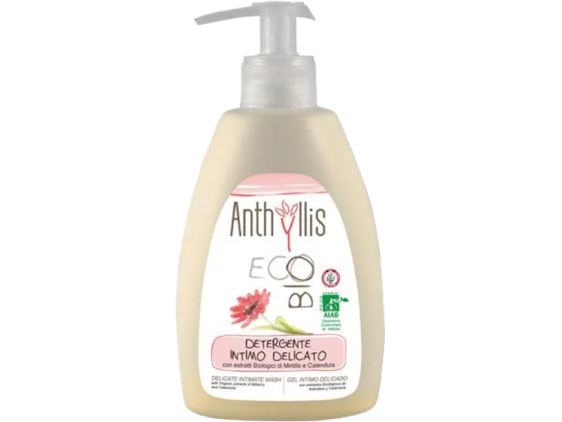 ANTHYLLIS ECO BIO Delikatny do higieny intymnej z ekstraktem z borówki i nagietka, płyn