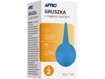 Zdjęcie produktu Apteo Gruszka z miękkim końcem nr 2, aspirator