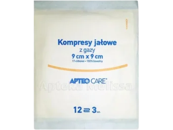 APTEO z gazy jałowej, kompres
