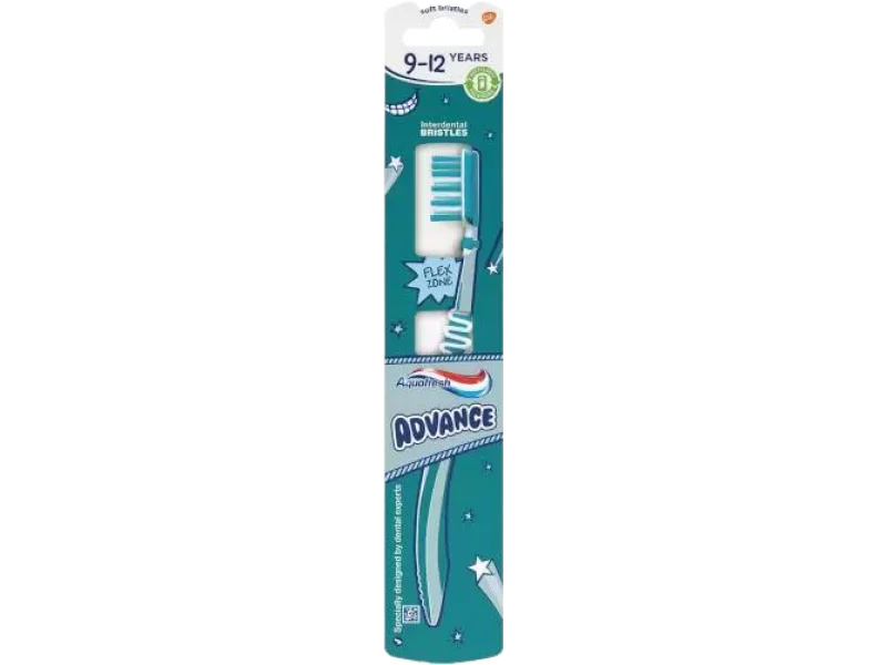 Aquafresh Advance dla dzieci 9-12 lat, szczoteczka