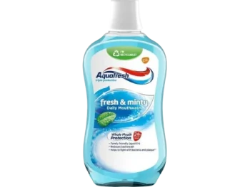 Aquafresh Fresh & Minty z fluorkiem, płyn do jamy ustnej