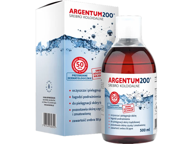 ARGENTUM200 Srebro koloidalne, płyn
