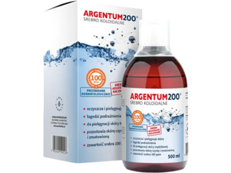 Argentum200 Srebro koloidalne, tonik