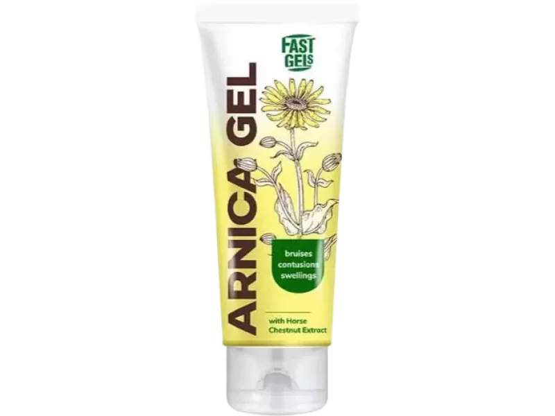 Arnica Fast Gel, żel arnikowy z wyciągiem z kasztanowca na stłuczenia i siniaki