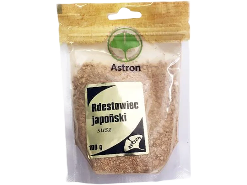 Astron rdestowiec japoński rozdrobniony korzeń, zioła do zaparzania