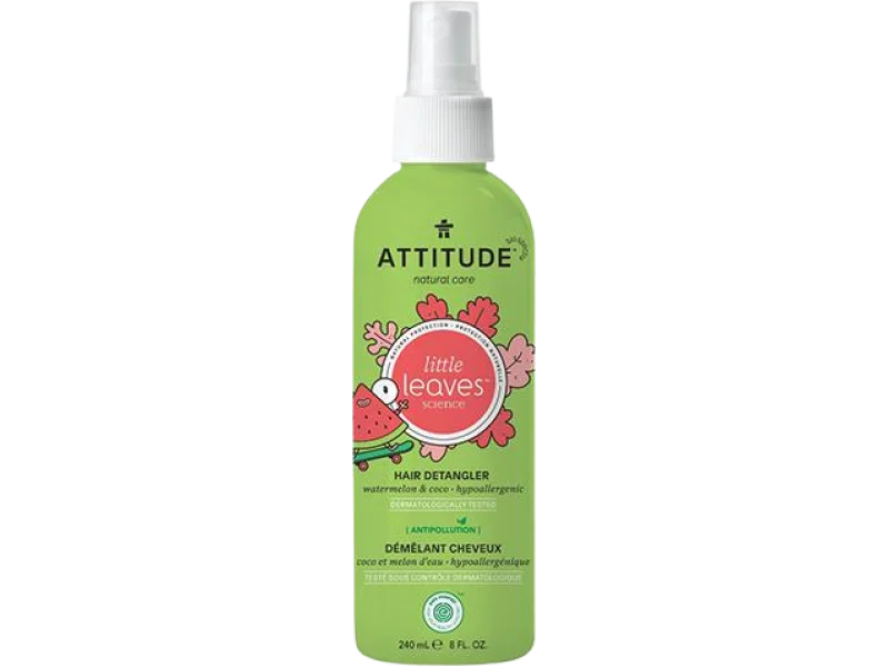 Attitude do rozczesywania włosów arbuz i kokos, spray