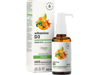 Zdjęcie produktu Aura Herbals Witamina D3 vegan, krople