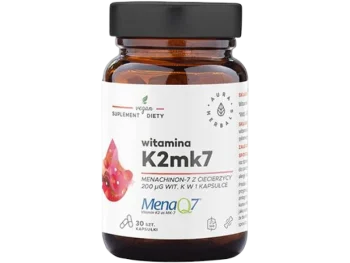Zdjęcie produktu Aura Herbals witamina K2 MenaQ7, kapsułki, 200 µg