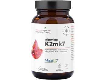 Aura Herbals Witamina K2 MenaQ7 vegan, kapsułki