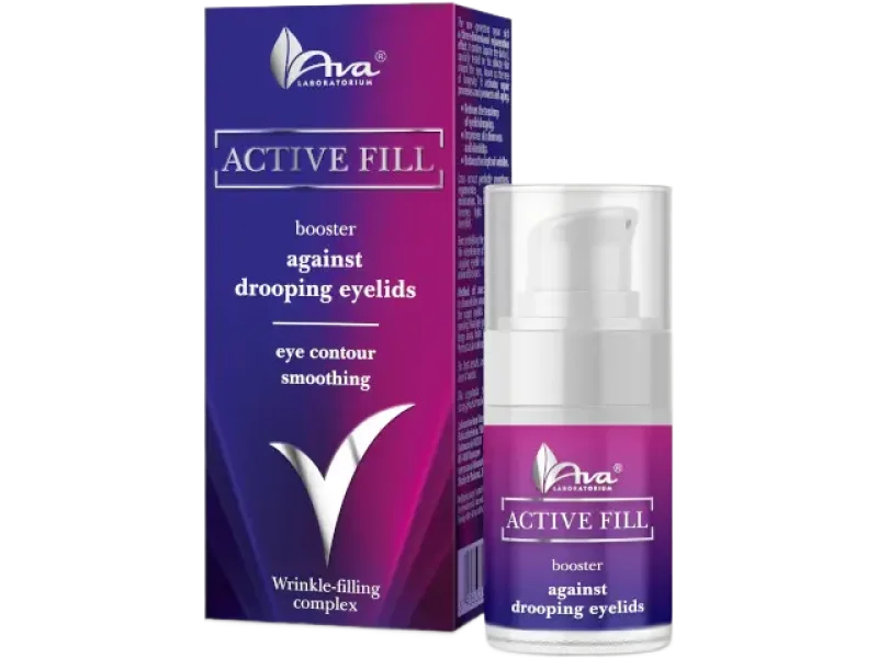 Ava Active Fill booster przeciw opadaniu powiek, krem