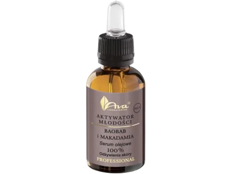 AVA Aktywator młodości PLUS baobab i makadamia serum olejowe