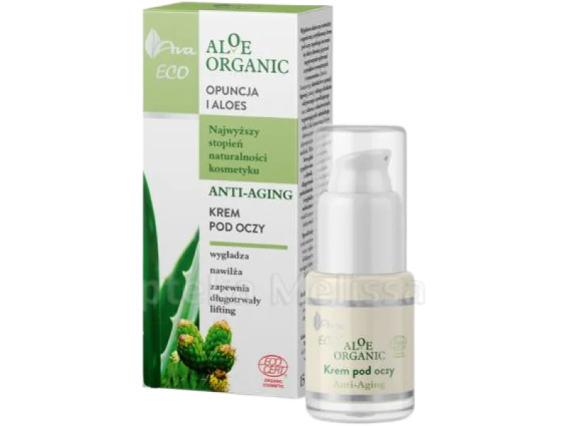 AVA ALOE ORGANIC ANTI-AGING krem pod oczy