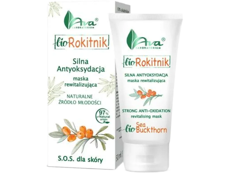 AVA BIO ROKITNIK maska rewitalizująca silna antyoksydacja