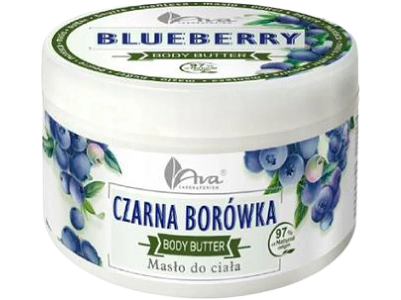 Ava Body Butter czarna borówka, masło