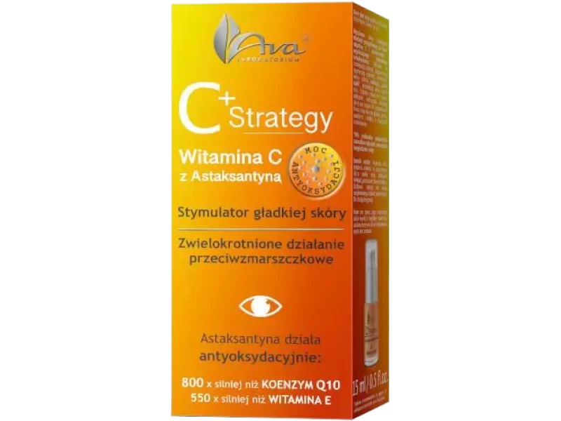 Ava C+ Strategy Stymulator gładkiej skóry pod oczy, krem