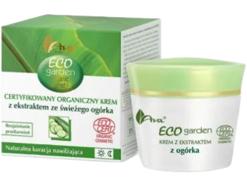 Zdjęcie produktu AVA ECO GARDEN certyfikowany organiczny krem z ekstraktem ze świeżego ogórka