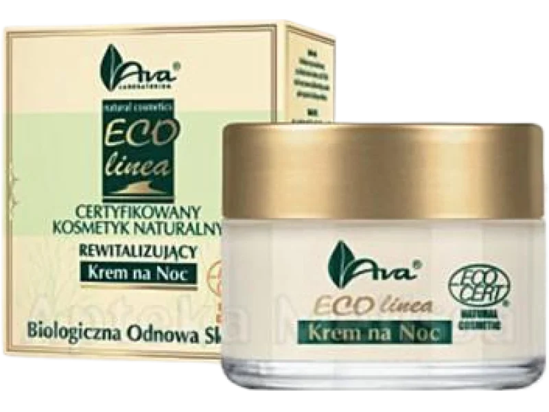 AVA ECO LINEA certyfikowany naturalny rewitalizujący krem