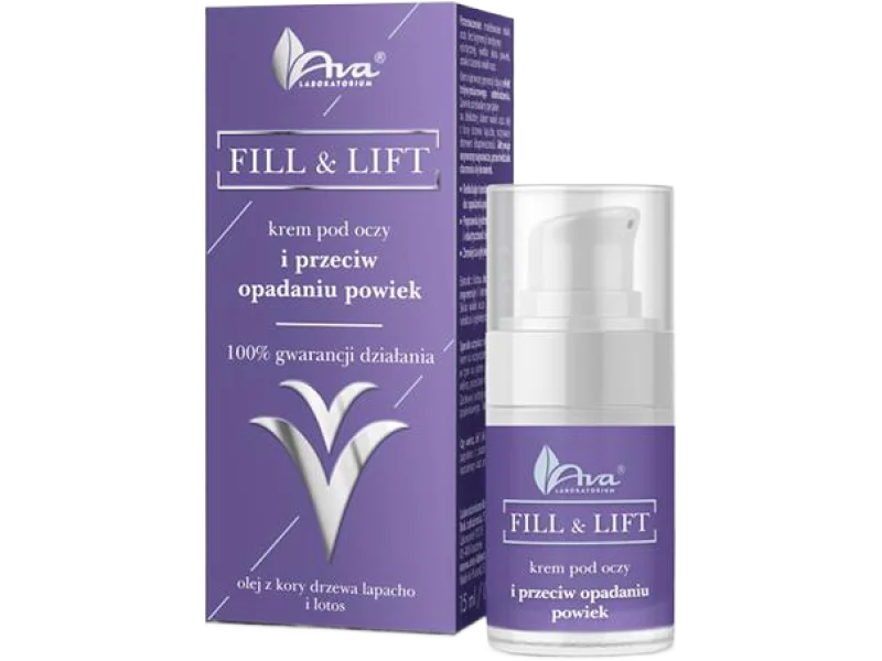 Ava Fill & Lift pod oczy i przeciw opadaniu powiek, krem