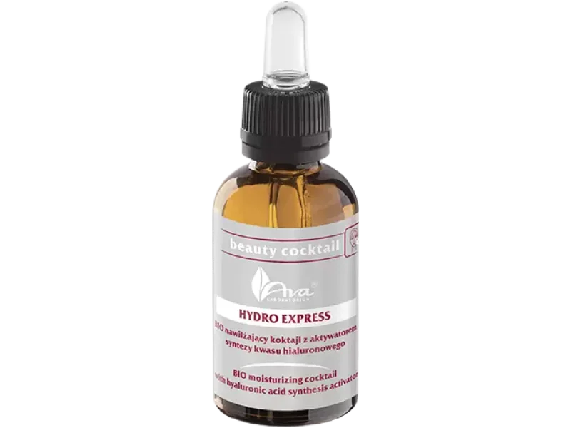 Ava Hydro Express Bio nawilżający koktajl z aktywatorem syntezy kwasu hialuronowego, serum