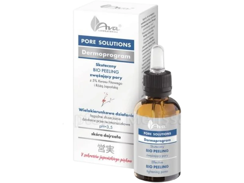 AVA Pore Solutions Bio peeling zwężający pory, żel