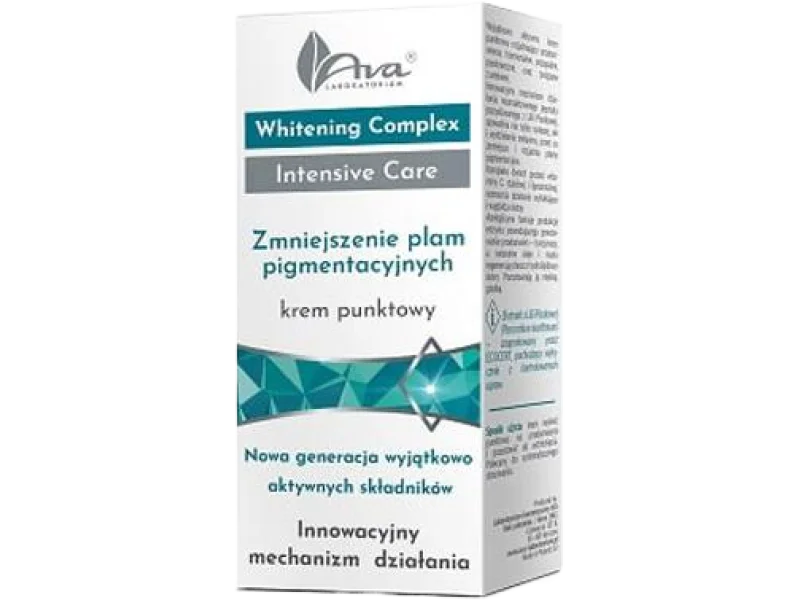 Ava Whitening Complex Intensive Care zmniejszenie plam pigmentacyjnych krem punktowy