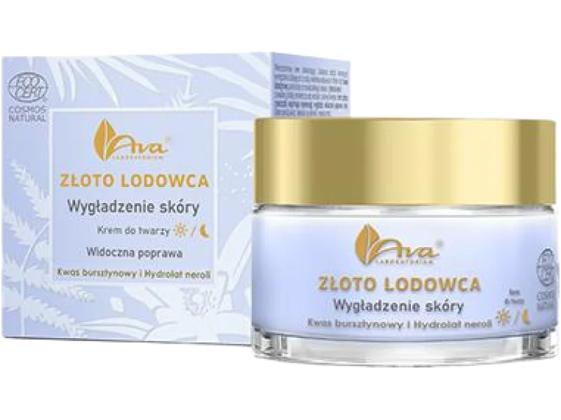 Ava Złoto Lodowca wygładzający, krem