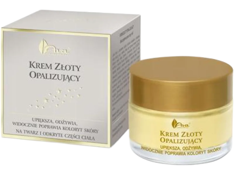 Ava złoty opalizujący, krem