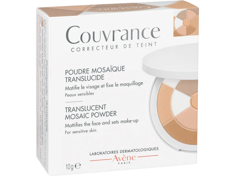 Avene Couvrance transparentny puder mozaikowy do skóry wrażliwej