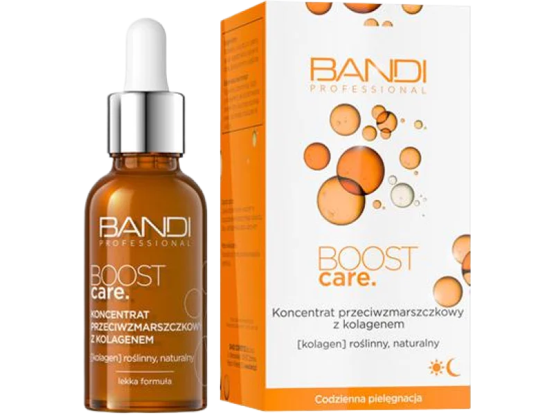 Bandi Boost Care koncentrat przeciwzmarszczkowy z kolagenem, serum