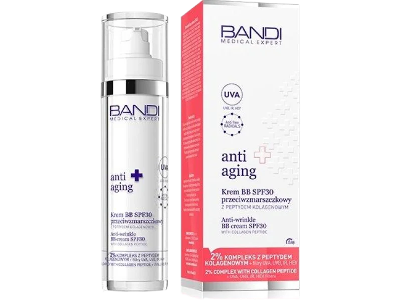 Bandi Cosmetics Medical Expert Anti-Aging BB przeciwzmarszczkowy z peptydem kolagenowym, krem