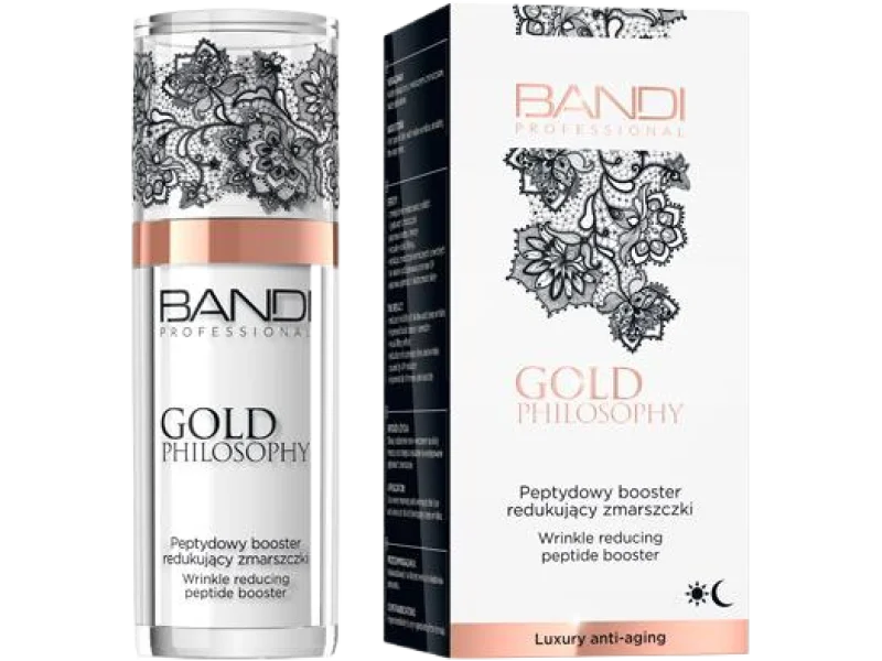 Bandi Gold Philosophy peptydowy booster redukujący zmarszczki, serum