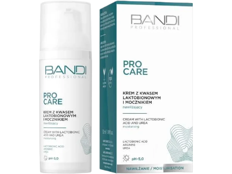 Bandi Pro care z kwasem laktobionowym i mocznikiem, krem