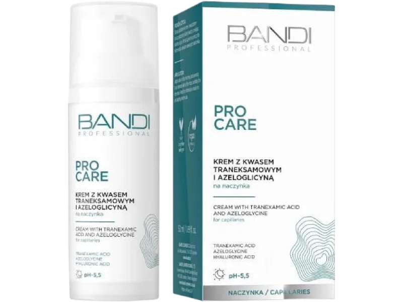 Bandi Pro Care z kwasem traneksamowym i azeloglicyną, krem