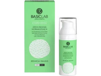 Zdjęcie produktu Basiclab lekka emulsja normalizująca, emulsja na skórę