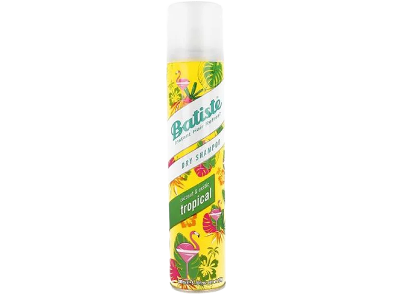 Batiste Coconut & Exotic Tropical suchy szampon do włosów, aerozol na skórę