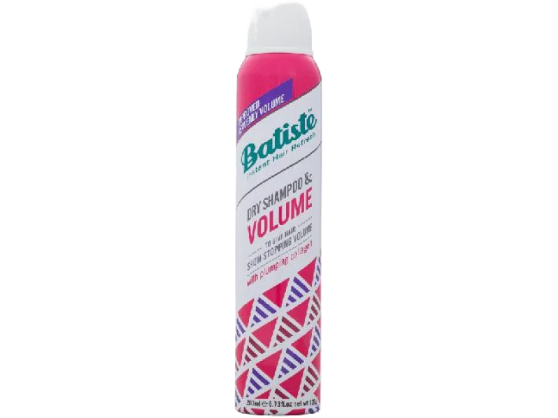 Batiste Volume suchy szampon zwiększający objętość włosów z kolagenem i keratyną, aerozol