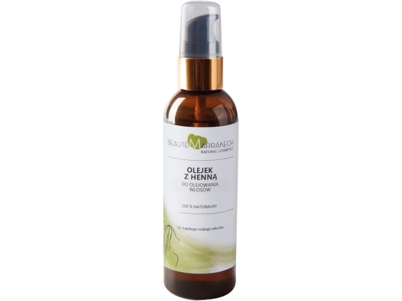 Beaute Marrakech naturalny olejek z henną do olejowania włosów 100% naturalny