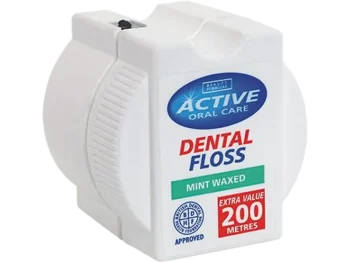 Zdjęcie produktu Beauty Formulas Active Oral Care nić dentystyczna miętowa woskowana