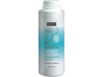 Beauty Formulas All Day Antibacterial Deodorising Foot Powder, puder