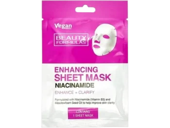 Zdjęcie produktu Beauty Formulas, maska do twarzy wzmacniająca z niacynamidem