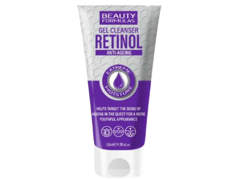Beauty Formulas Retinol Anti-Ageing żel oczyszczający