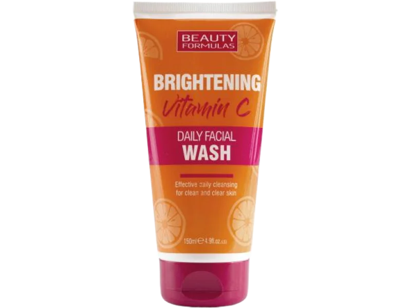 Beauty Formulas żel oczyszczający do twarzy z witaminą C, żel na skórę