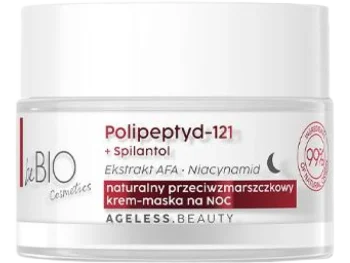 Zdjęcie produktu BeBio Ageless Beauty krem-maska przeciwzmarszczkowy naturalny regeneracja + odmłodzenie na noc