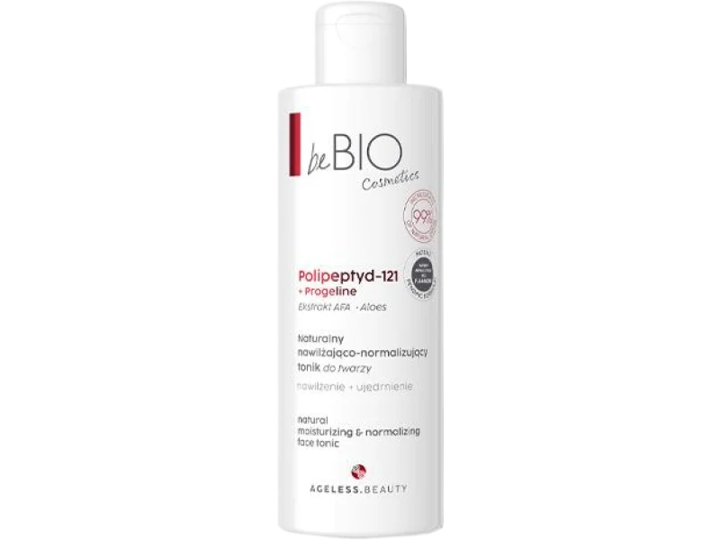 BeBio Ageless Beauty naturalny nawilżająco-normalizujący tonik do twarzy