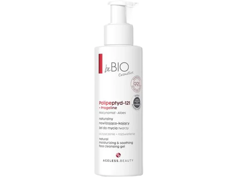 BeBIO Ageless Beauty, żel do mycia twarzy naturalny nawilżająco-kojący