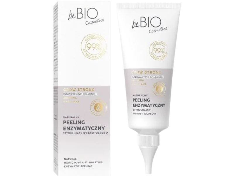 BeBIO Baby Hair Complex naturalny peeling enzymatyczny stymulujący wzrost włosów, żel