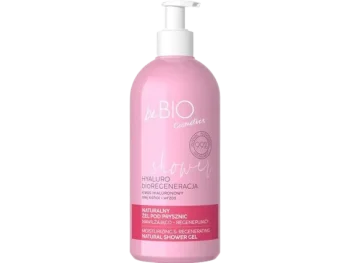 Zdjęcie produktu BeBio Hyaluro BIOregeneracja naturalny żel pod prysznic nawilżająco-regenerujący olej kahai+ wrzos