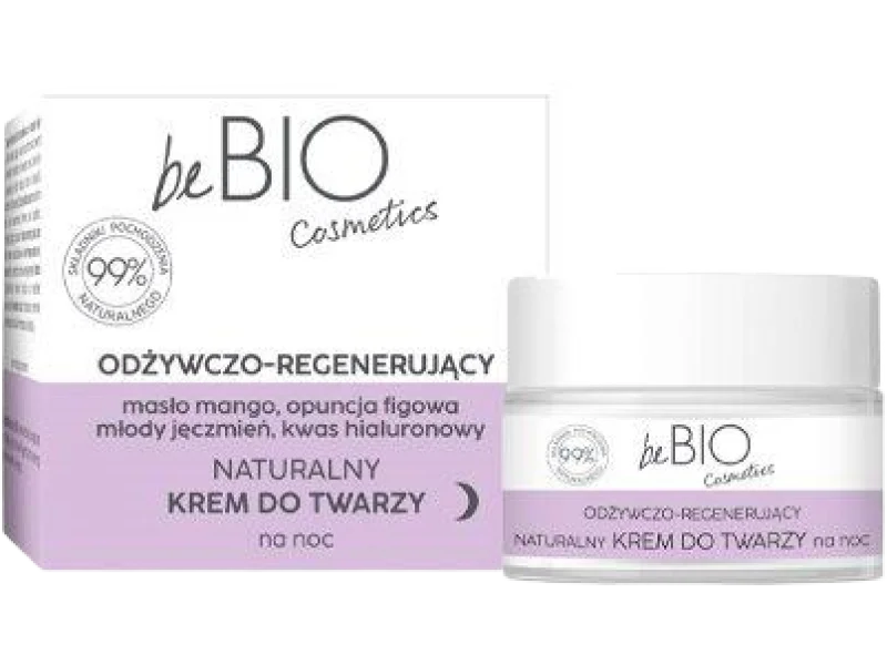 BeBio naturalny krem do twarzy odżywczo-regenerujący
