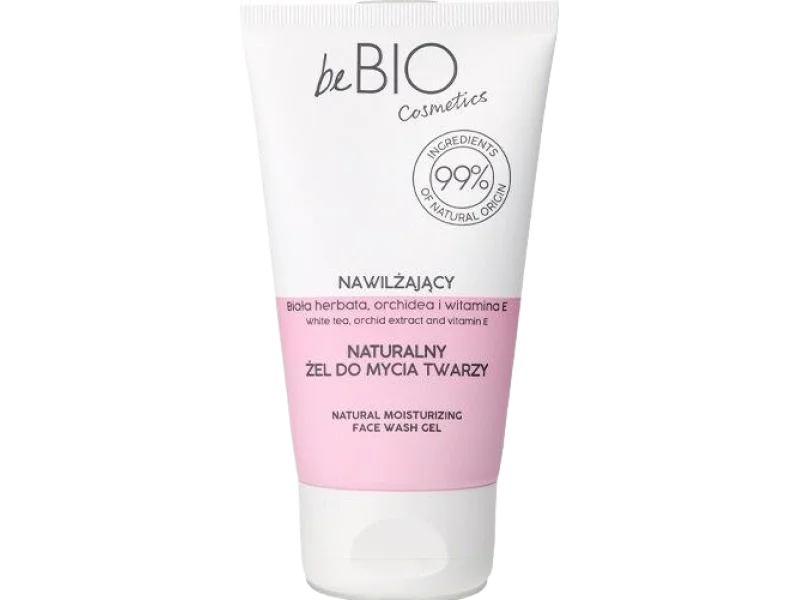 BeBio naturalny żel do mycia twarzy nawilżający