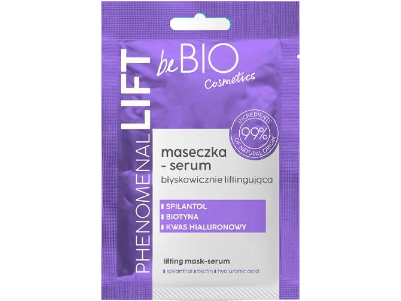 BeBIO PHENOMENAL LIFT maseczka-serum liftingująca, maska